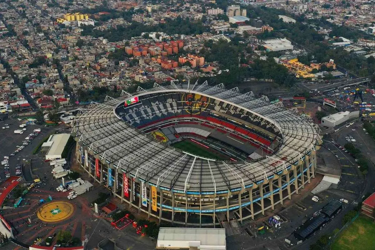 Stadion Azteca w Meksyku, gdzie następne mistrzostwa świata w piłce nożnej mogą odbyć się w 2026 roku.