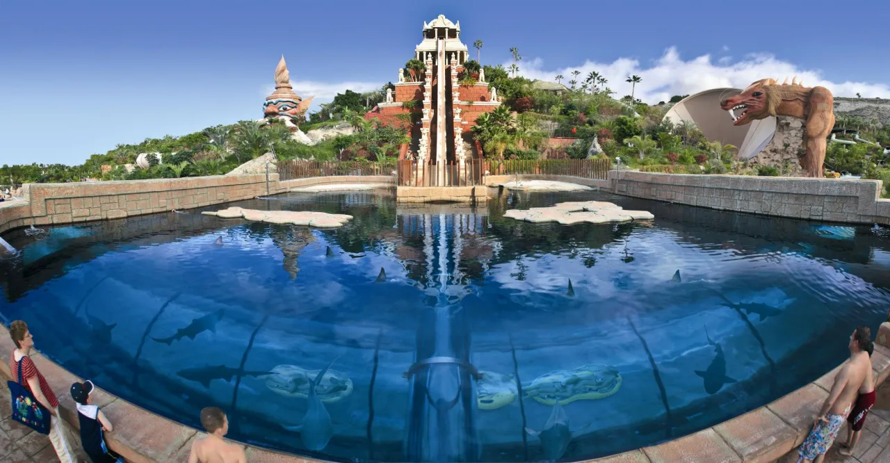 Siam Park zjeżdżalnie baseny