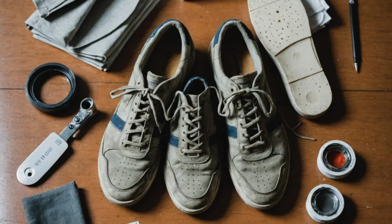 przetarte buty rodzaje uszkodzeń porównanie