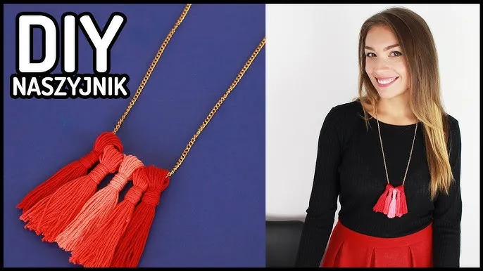 Zdjęcie Jak zrobić naszyjnik z muliny – proste i kreatywne metody DIY