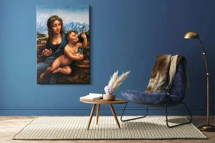 r&oacute;żne style obraz&oacute;w świętych w sypialniach