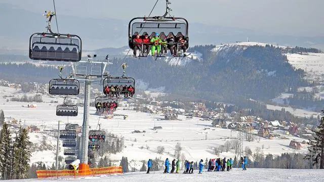 Bukowina Tatrzańska Rusiń-Ski zimą