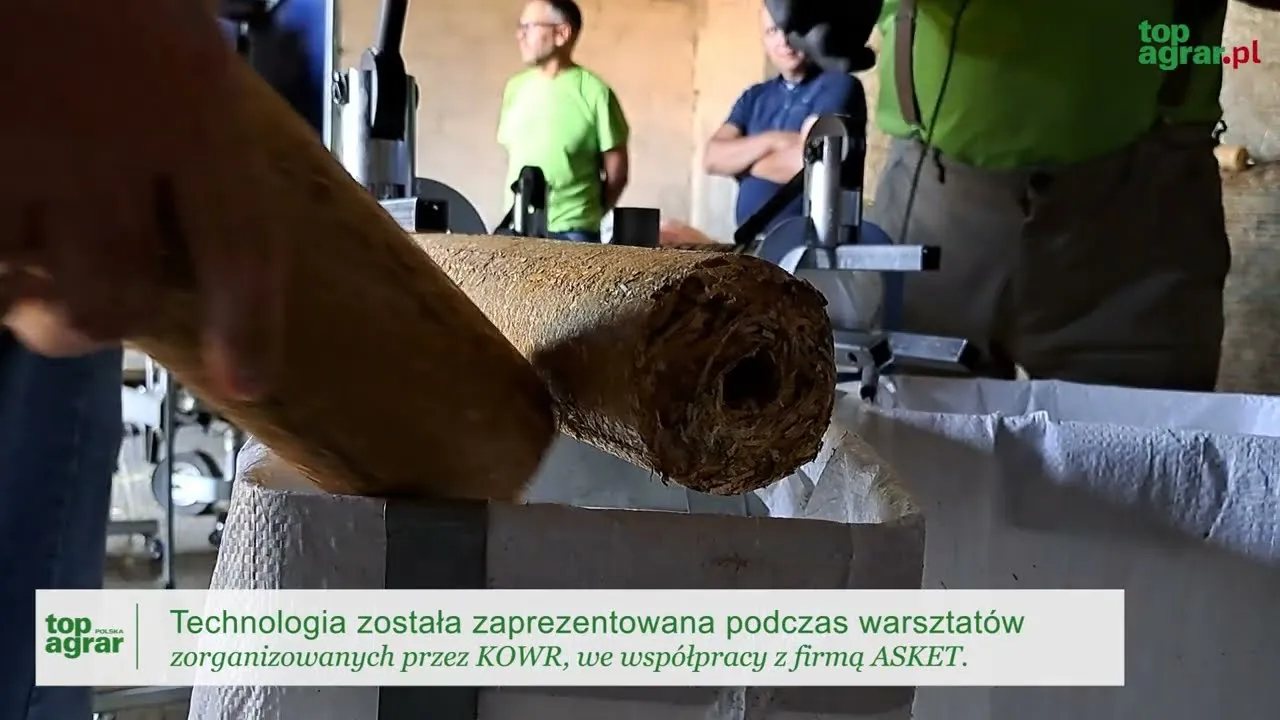 Zdjęcie Jak zrobić brykiet ze słomy – prosty sposób na ekologiczną alternatywę