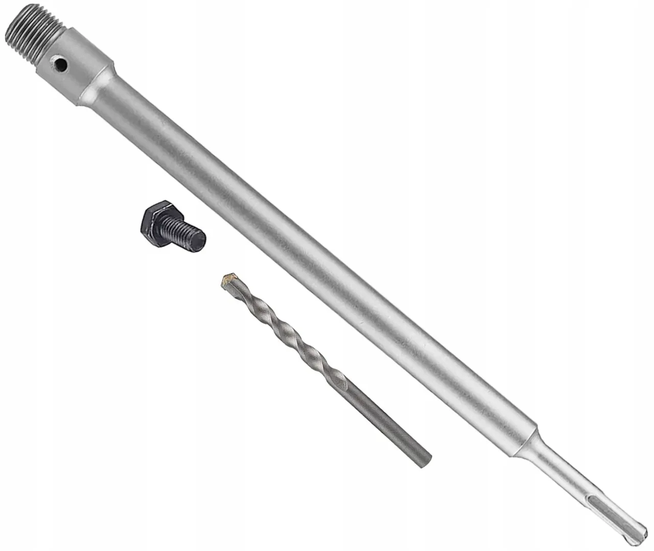 rodzaje adapterów otwornic wiertarki HEX SDS