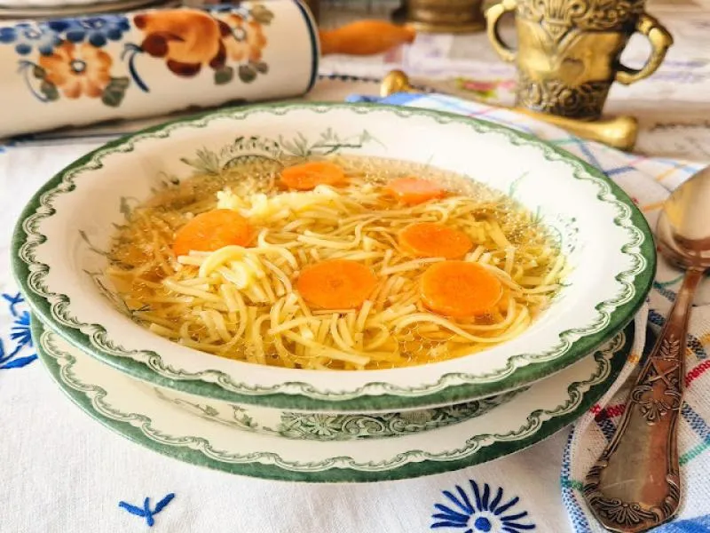 składniki na ros&oacute;ł wieprzowo drobiowy