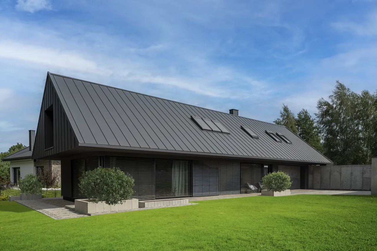 przekr&oacute;j blachy powlekanej na dach