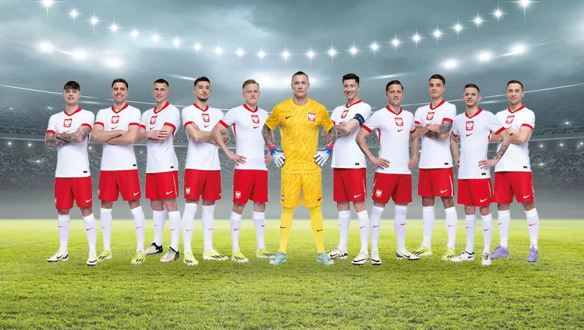 Reprezentacja Polski w piłce nożnej na boisku