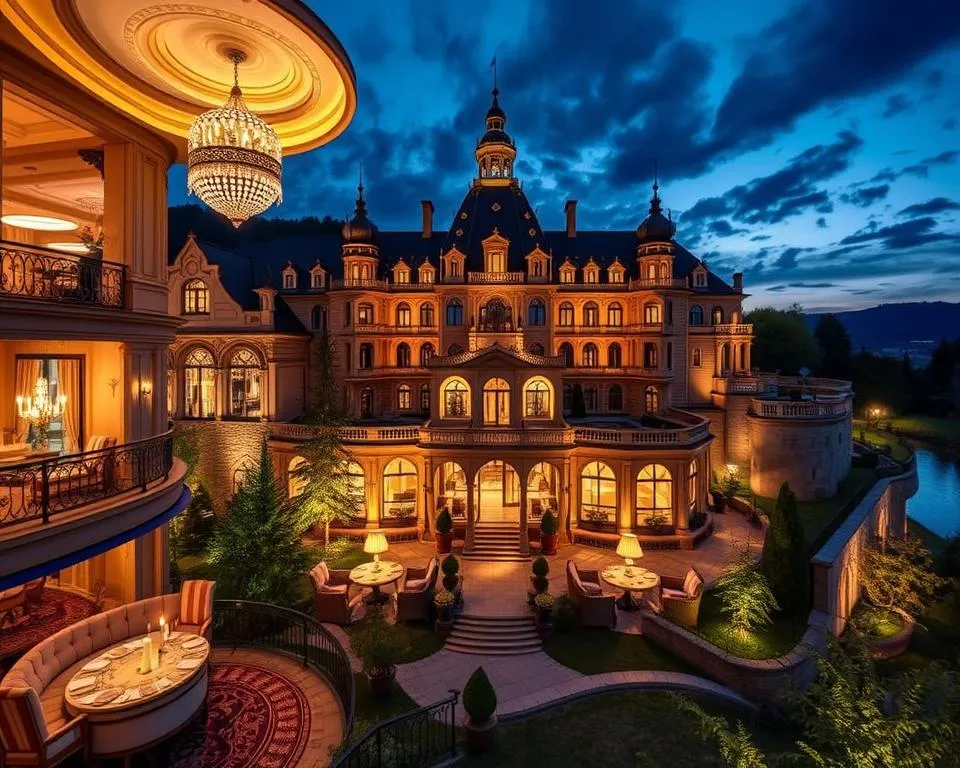 r&oacute;żne typy hoteli w Polsce, od hostelu po luksusowy