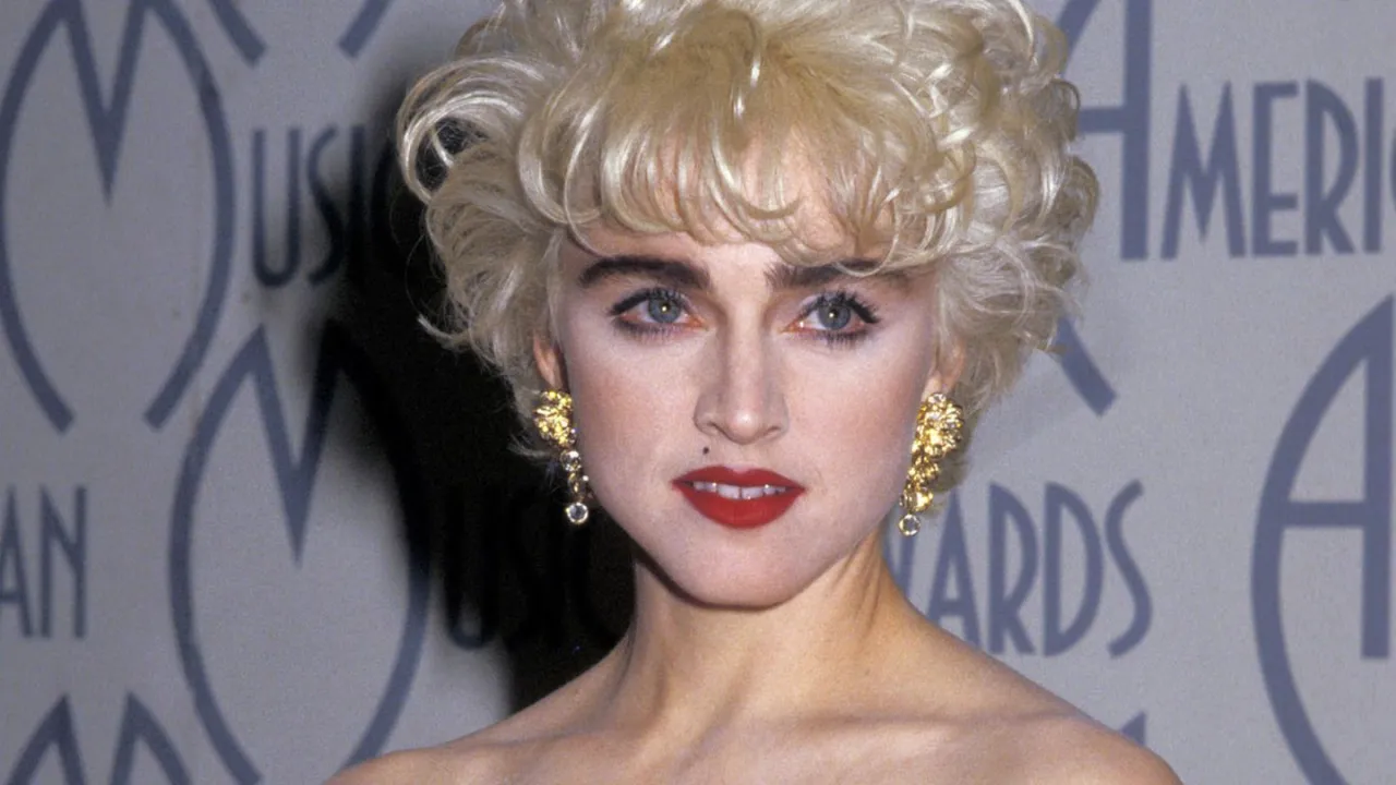 Madonna 80er Frisur Make-up