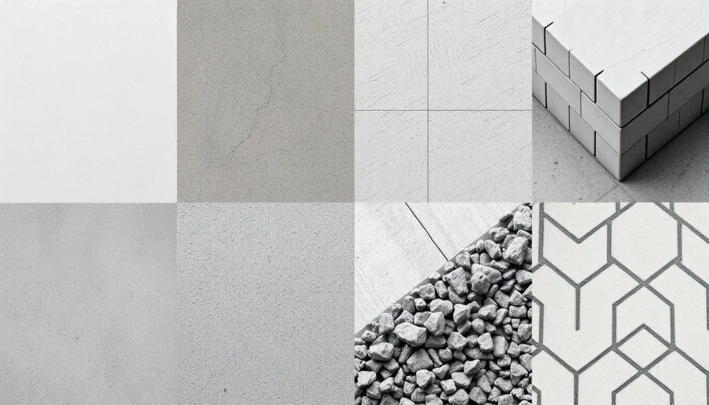 Rodzaje betonu: lekki, zwykły, ciężki wizualizacja