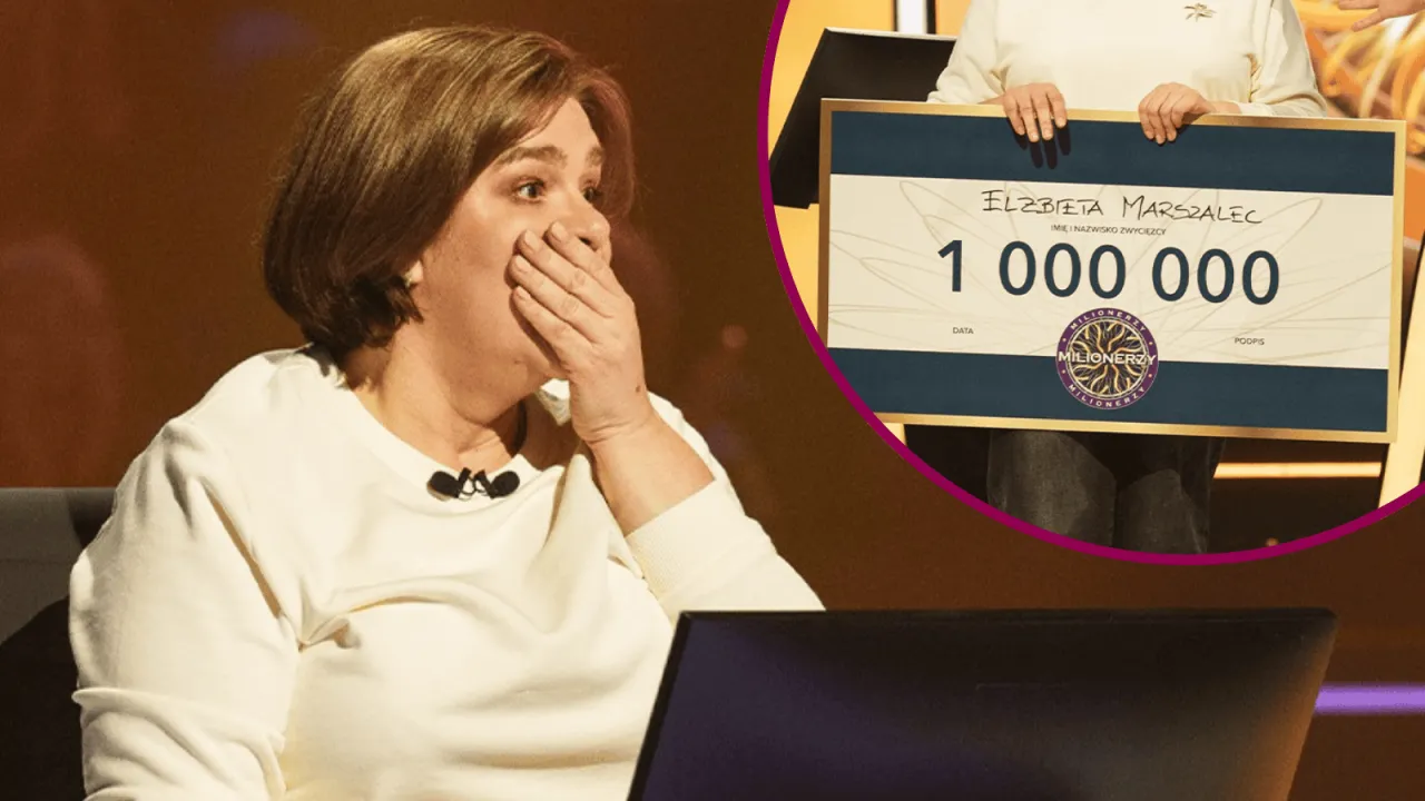 Elżbieta Marszalec wygrała milion złotych w Milionerach. To jedna z niewielu osób, którym się to udało.
