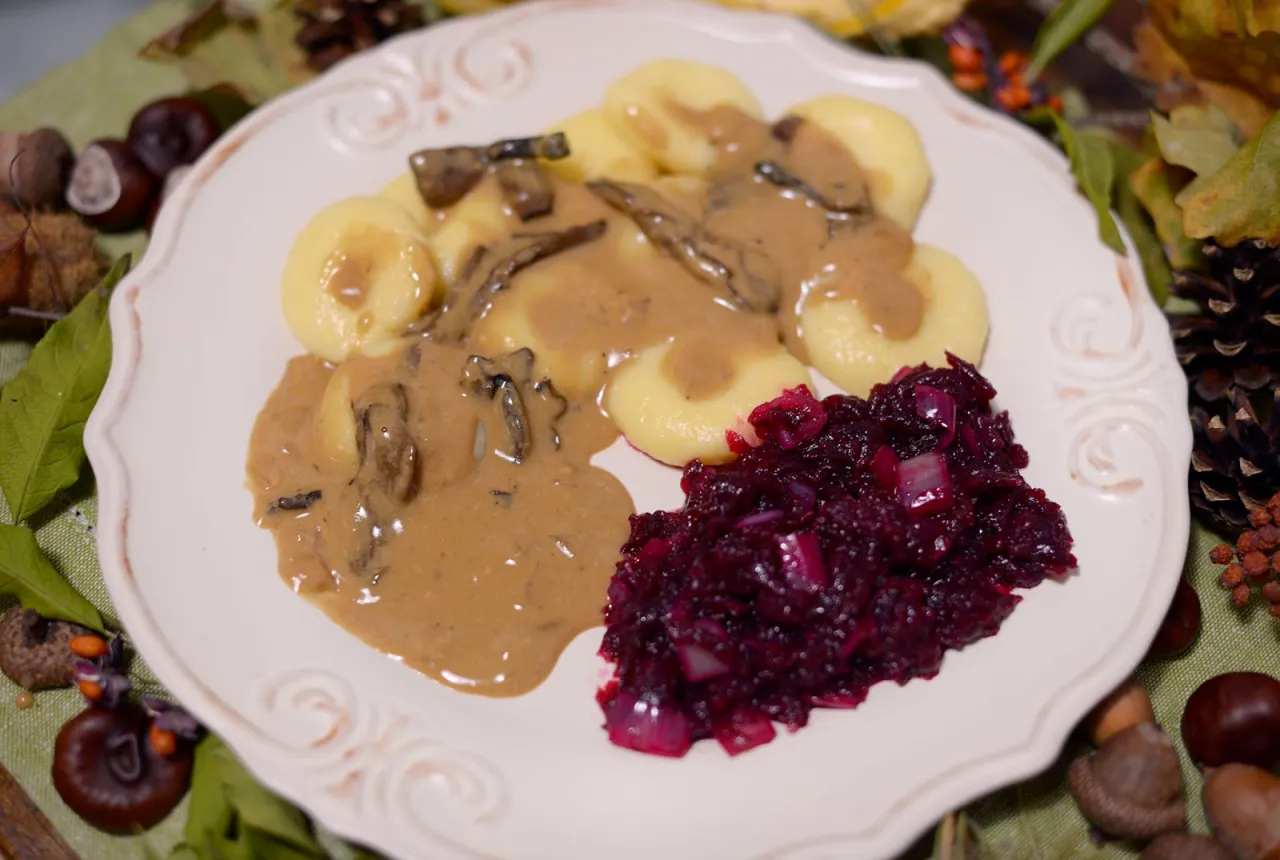 wegetariańskie dodatki do klusek śląskich