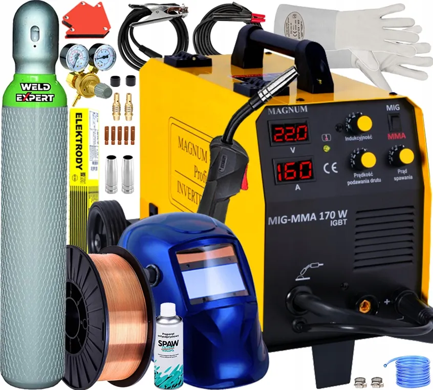 sprzęt do spawania mig mag dla początkujących