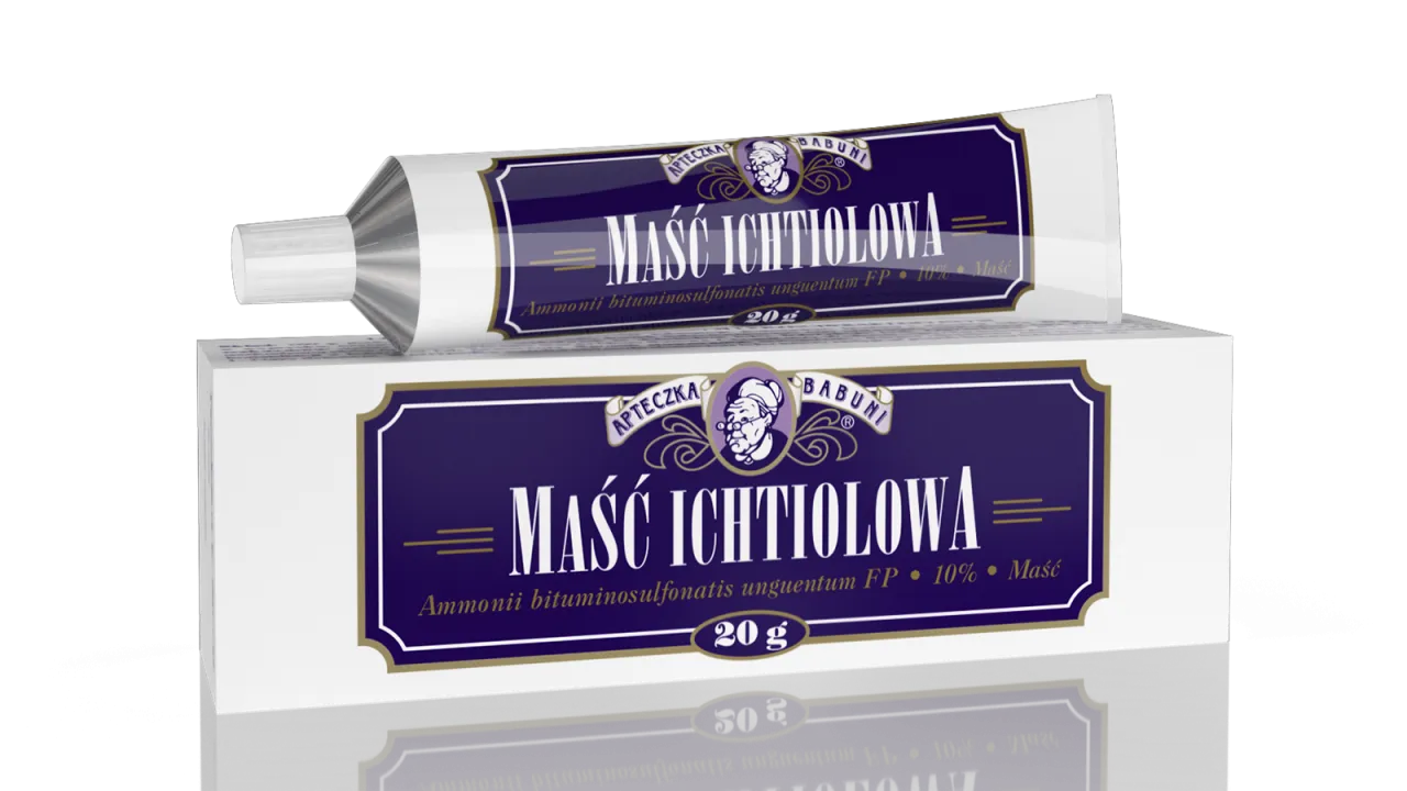 maść ichtiolowa opakowanie