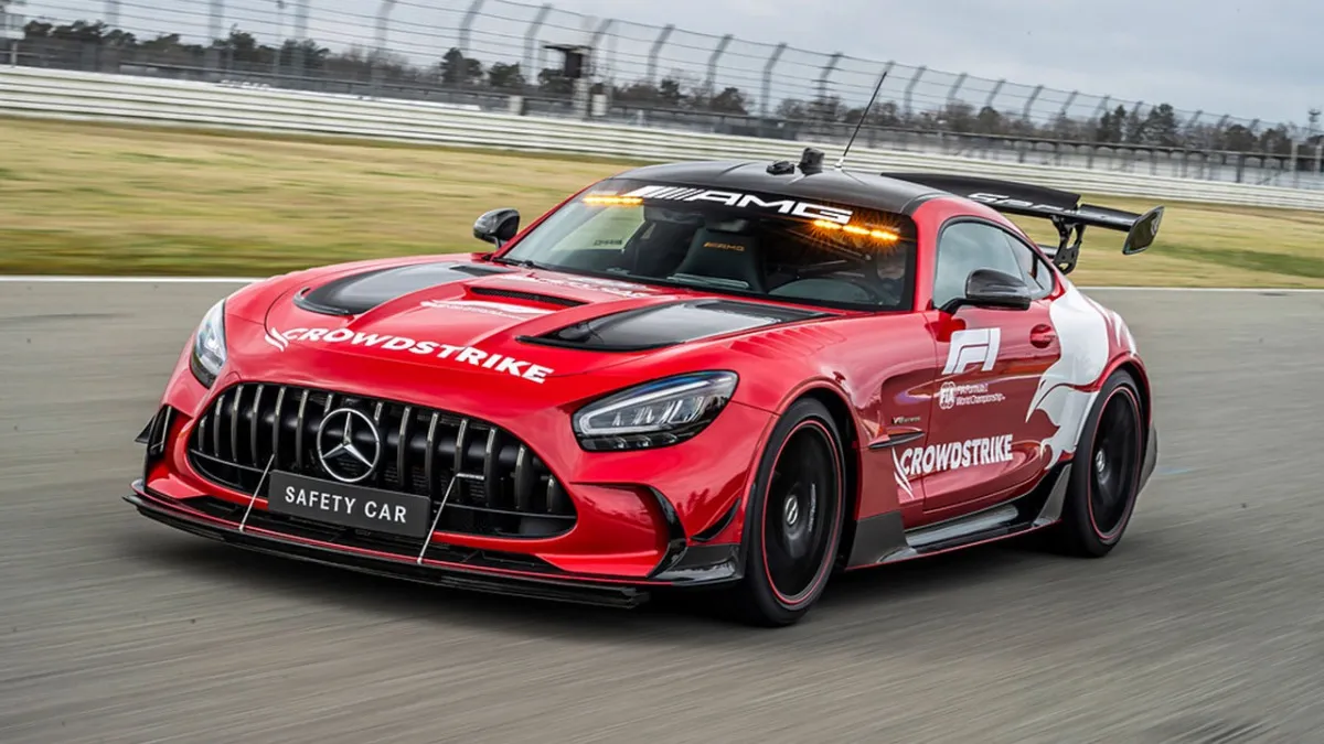 Mercedes-AMG GT Black Series na torze