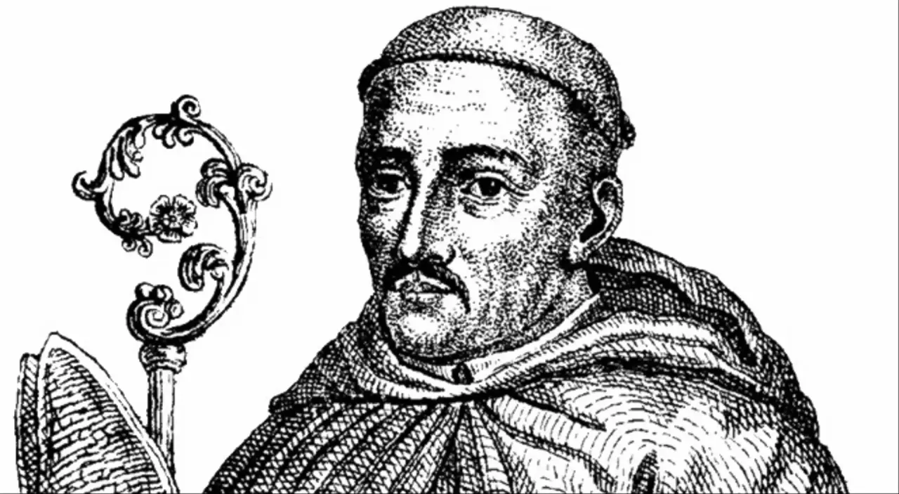 Wincenty Kadłubek piszący kronikę smok wawelski