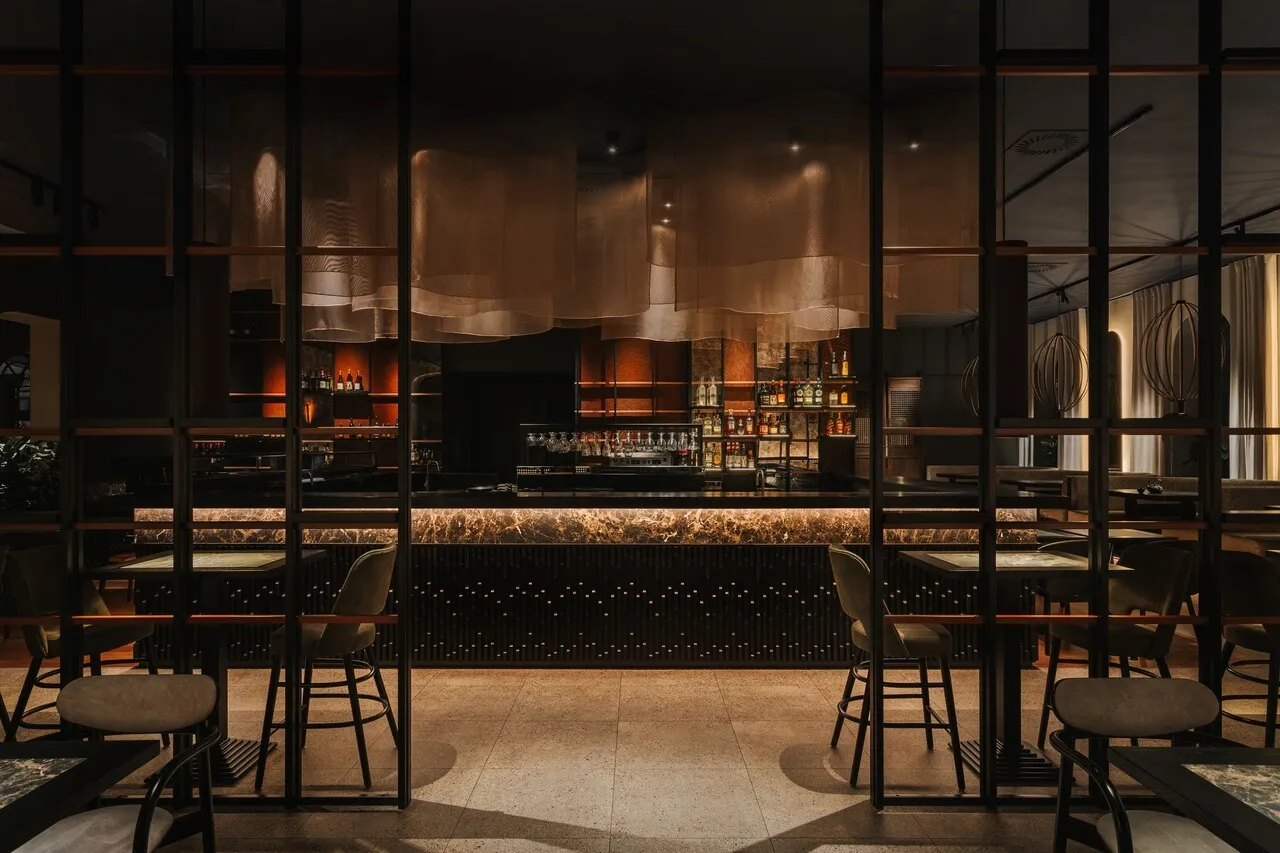 wnętrze nowoczesnego bistro w Katowicach