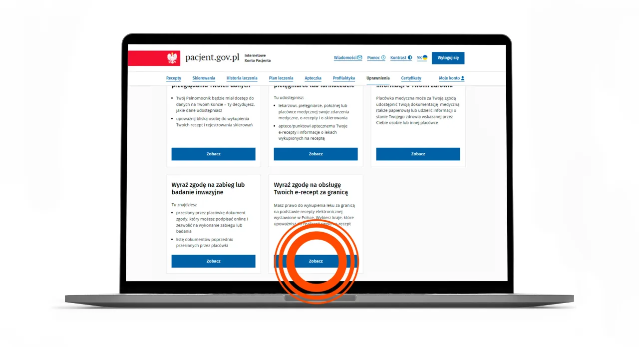 polskie e-recepty za granicą