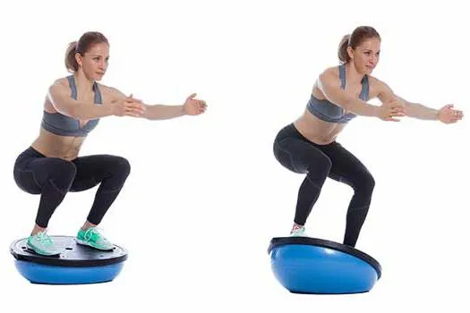 ćwiczenia na niestabilnym podłożu po artroskopii kolana