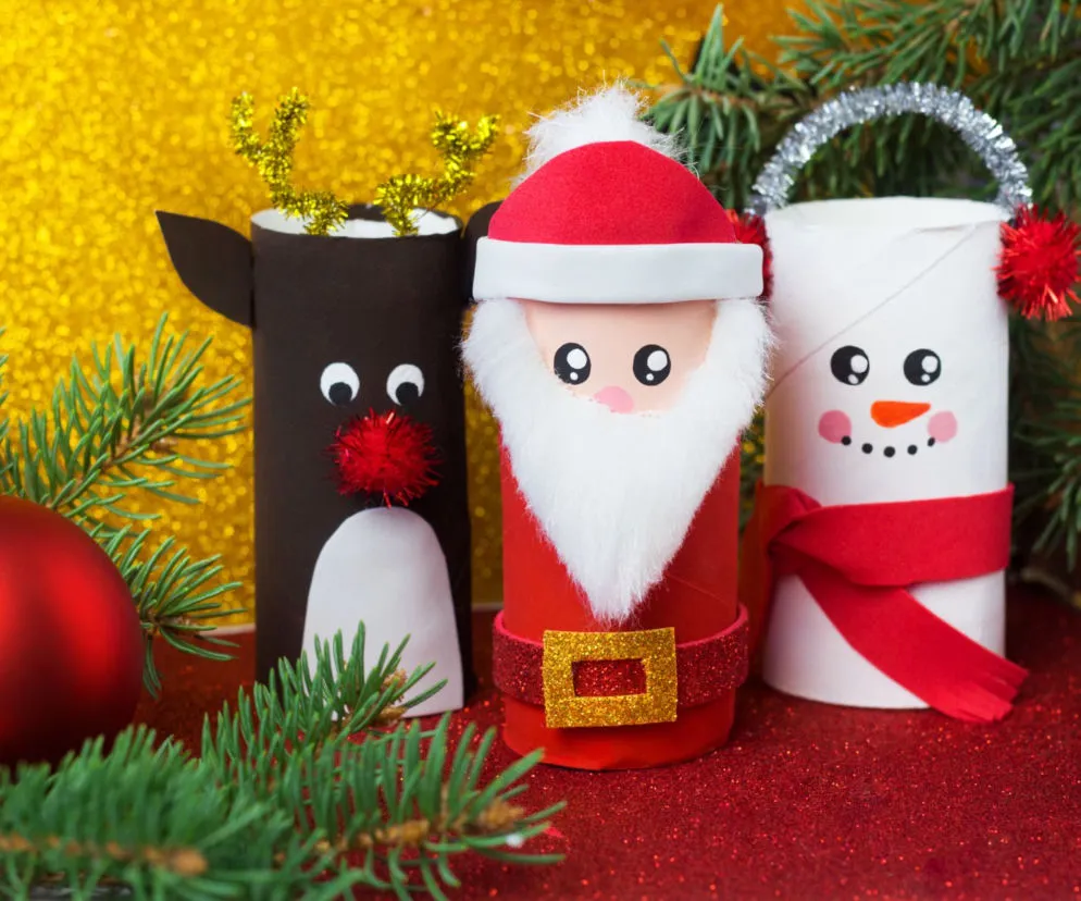 ozdoby świąteczne z recyklingu krok po kroku