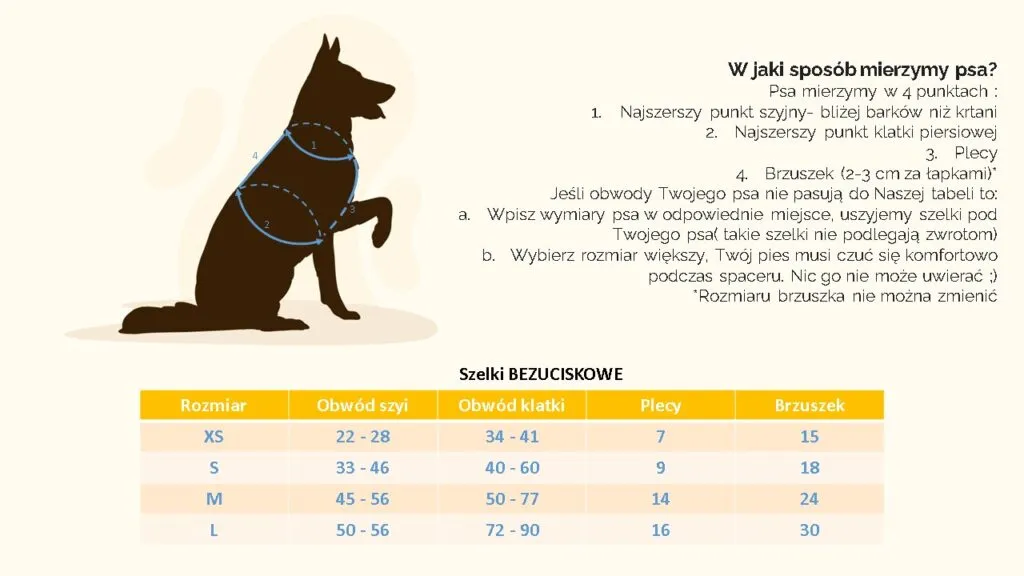 jak zmierzyć szyję psa do obroży miarka krawiecka