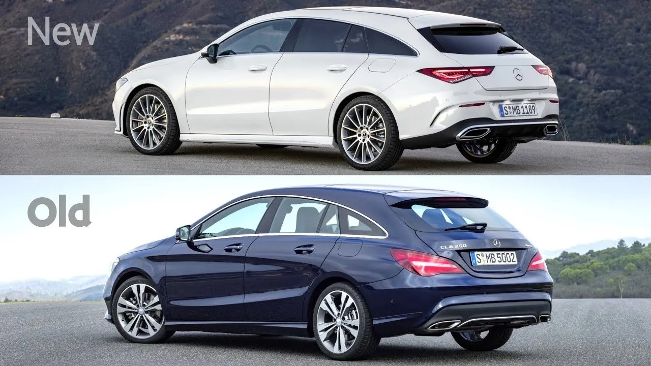Mercedes CLA Shooting Brake generacje porównanie