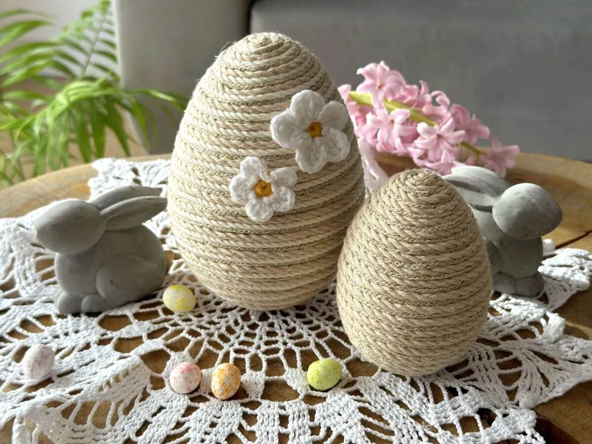 szydełkowe pisanki r&oacute;żne wzory