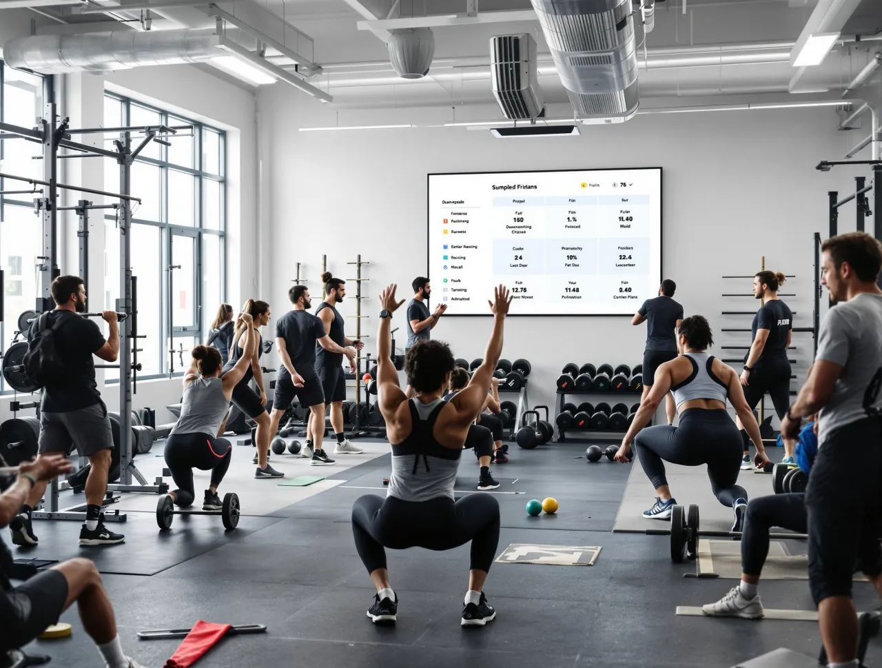 plan treningowy FBW dla początkujących grafika