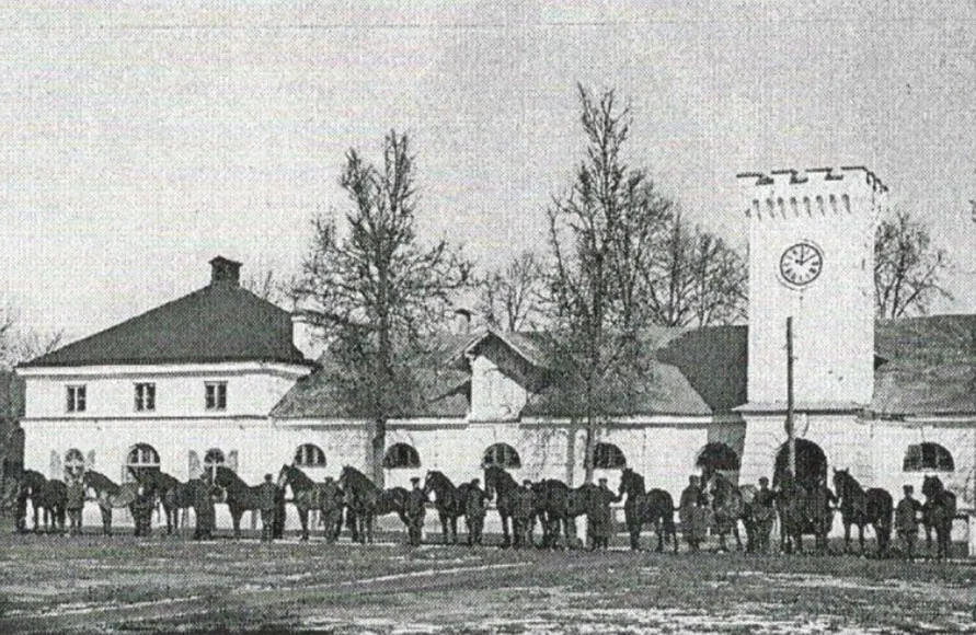 Stadnina Koni Janów Podlaski stara fotografia