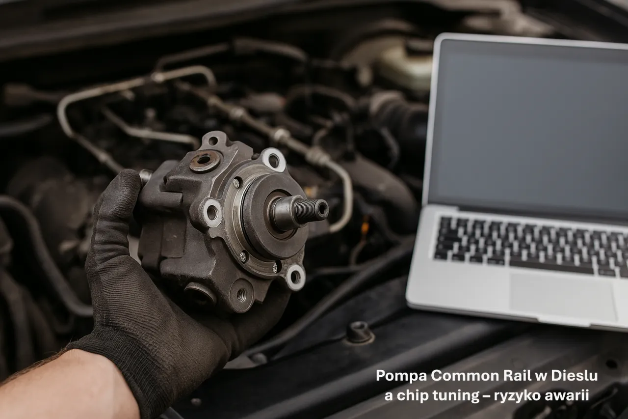 uszkodzenia silnika chip tuning