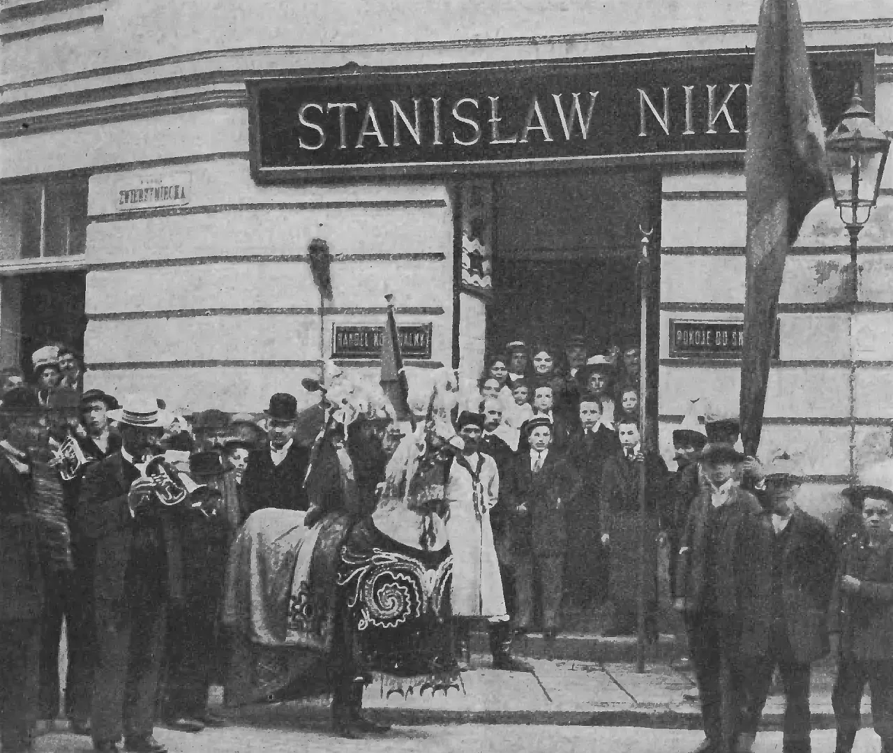 Lajkonik początek trasy Zwierzyniec Krak&oacute;w