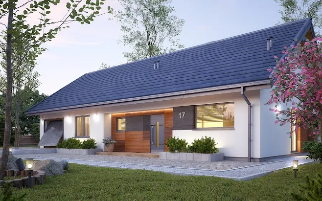 Proste bryły domów jednorodzinnych