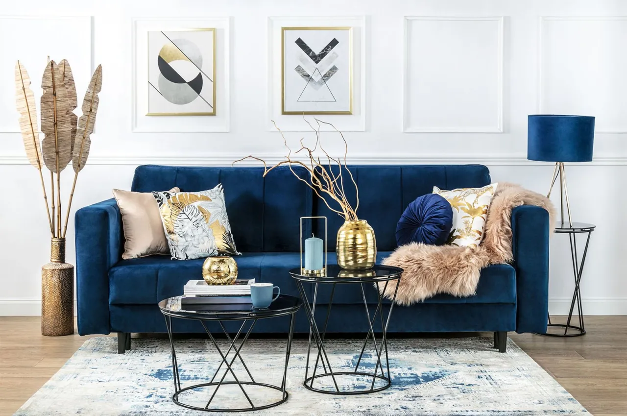 Galeria ścienna nad kanapą proporcje