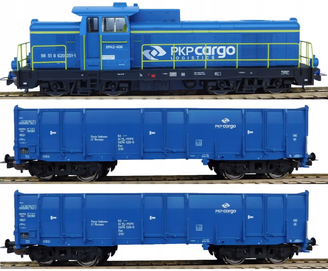 PKP Cargo pociąg towarowy tory