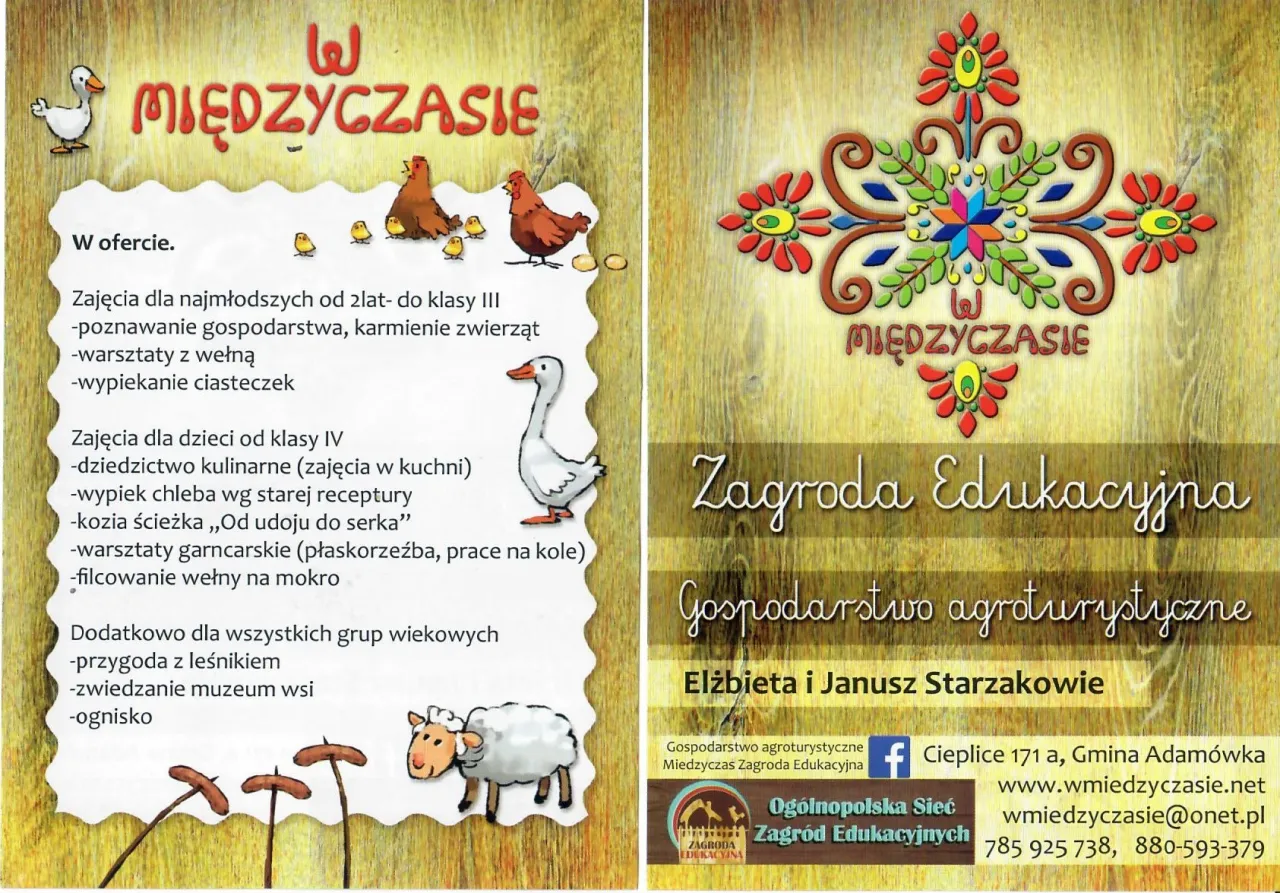 wymogi sanepid zagroda edukacyjna