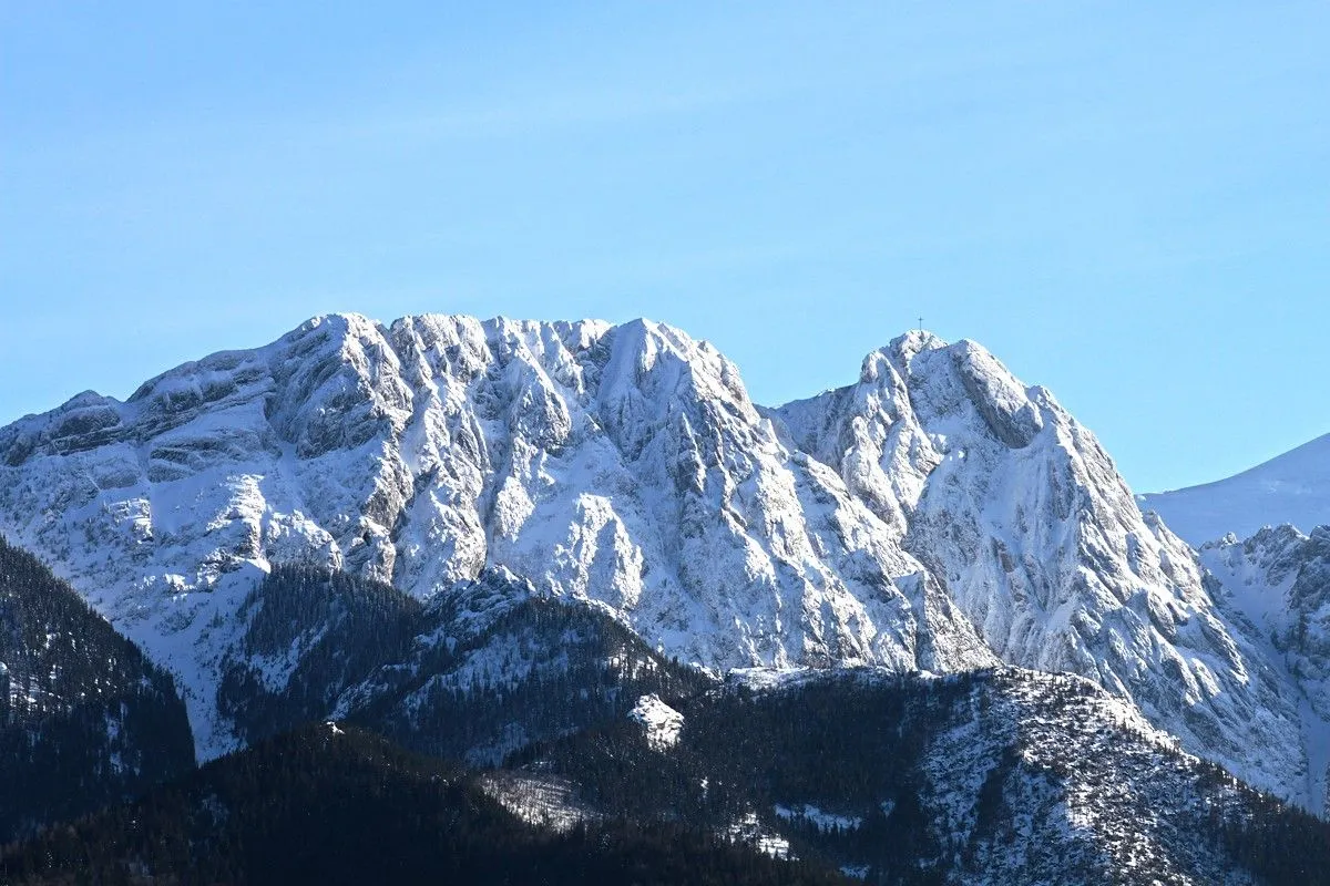 Panorama Tatr Ząb Giewont