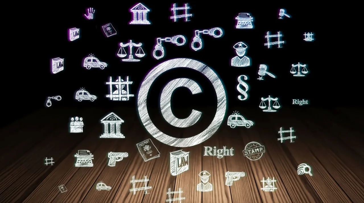 Symbol praw autorskich i zabezpieczeń