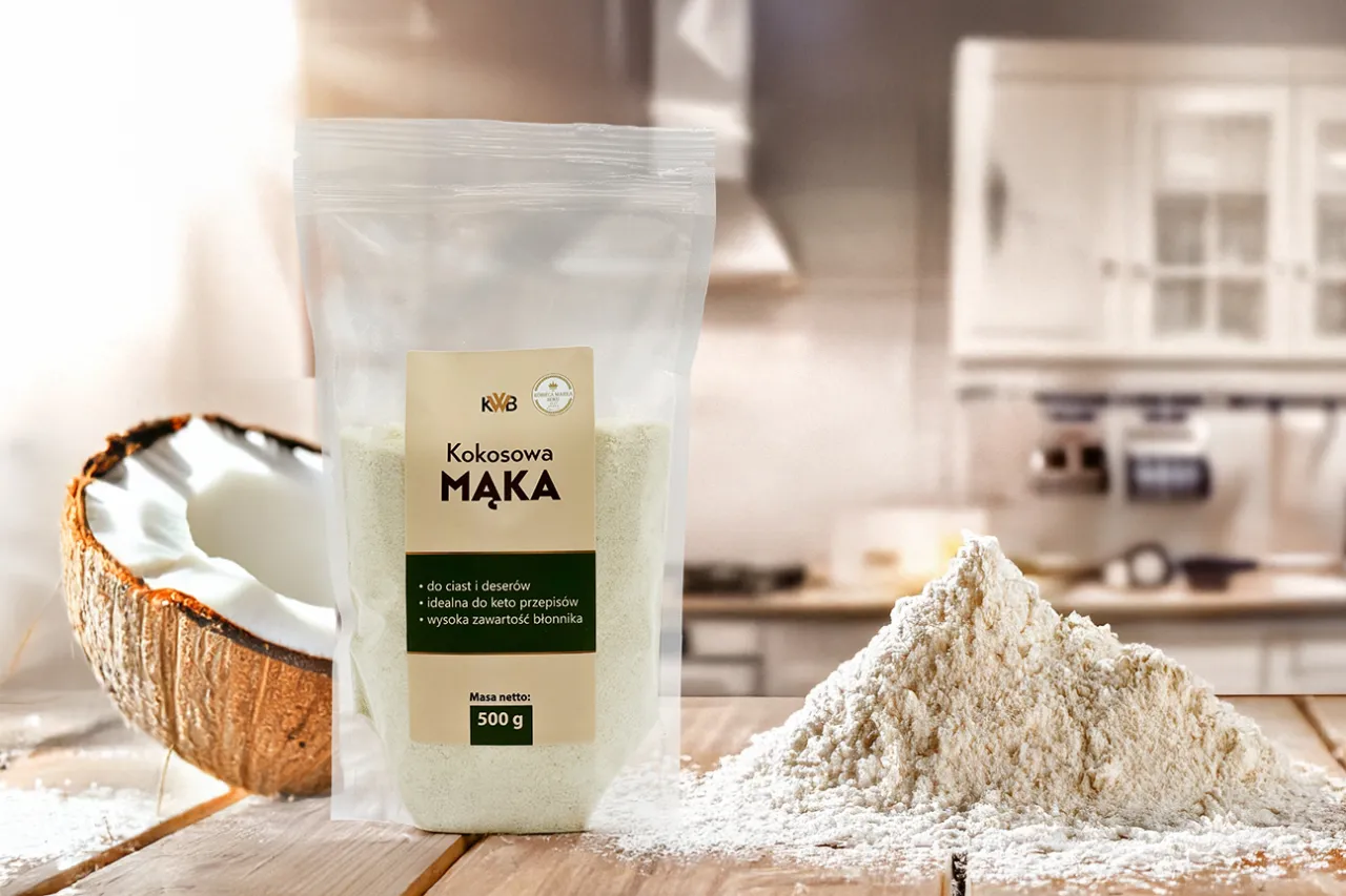 przelicznik mąka kokosowa płyny jajka