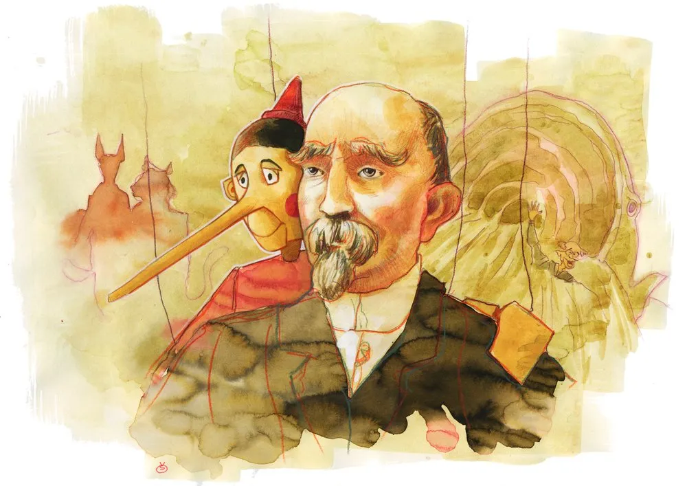 Carlo Collodi portret