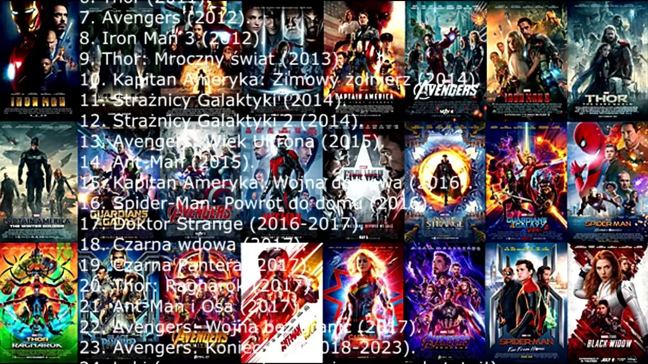 Zdjęcie Filmy Marvela kiedy w TV - Sprawdź, co przegapisz na ekranie
