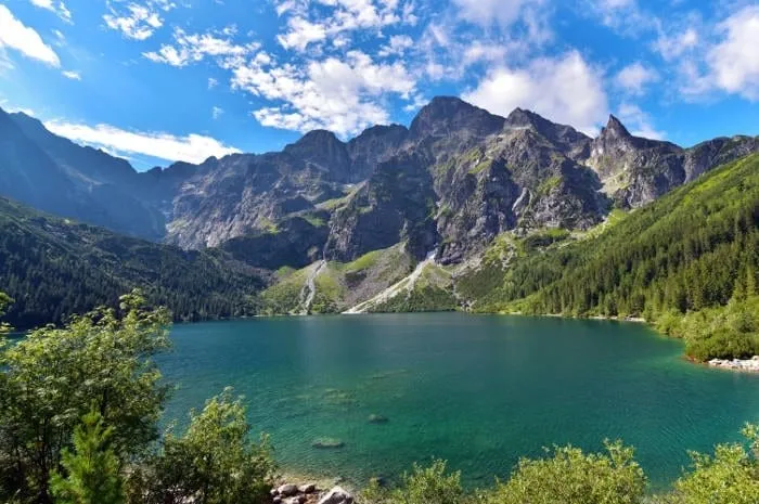 Polska góry widoki krajobrazy