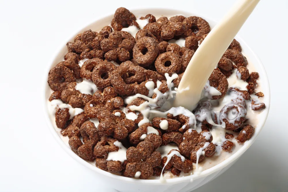 Płatki czekoladowe na śniadanie