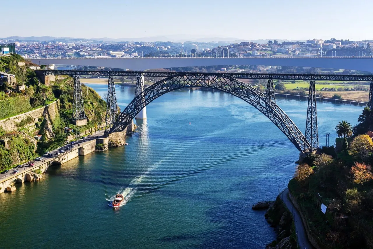 Porto rzeka Douro most