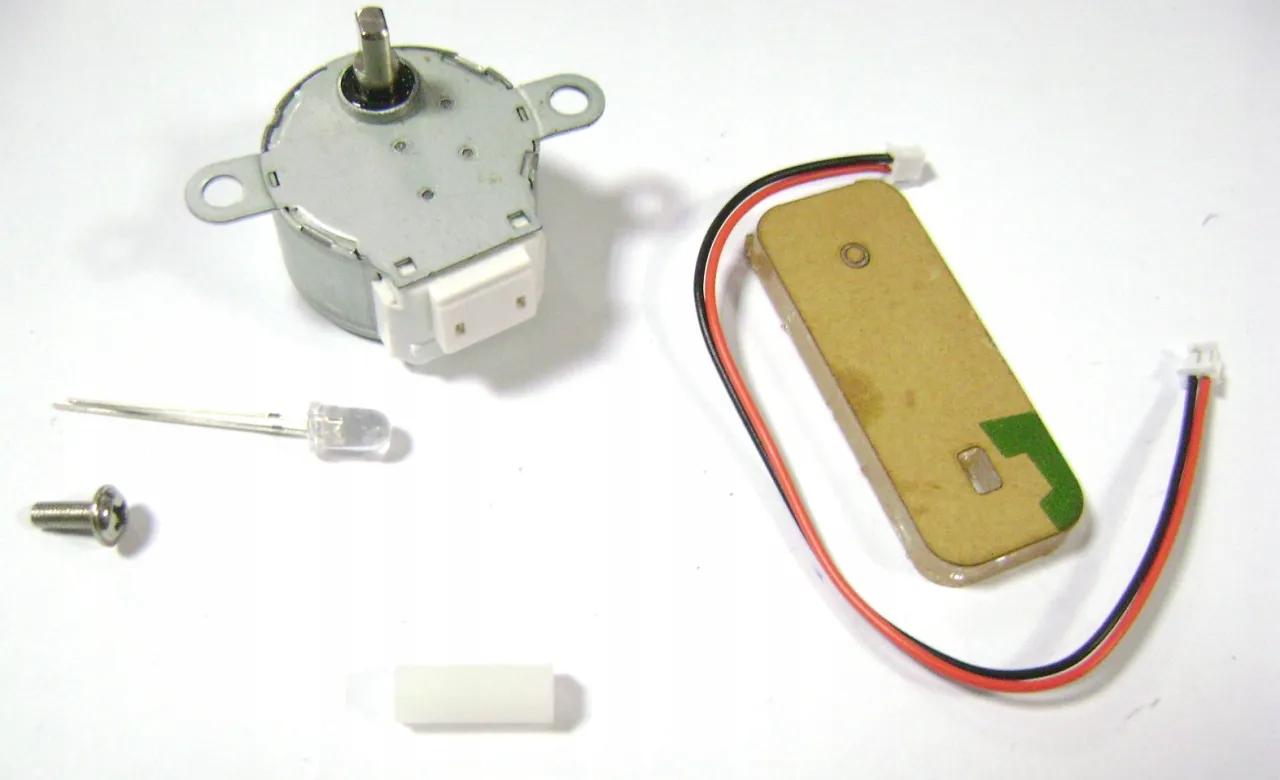 narzędzia i komponenty do budowy prądnicy DIY