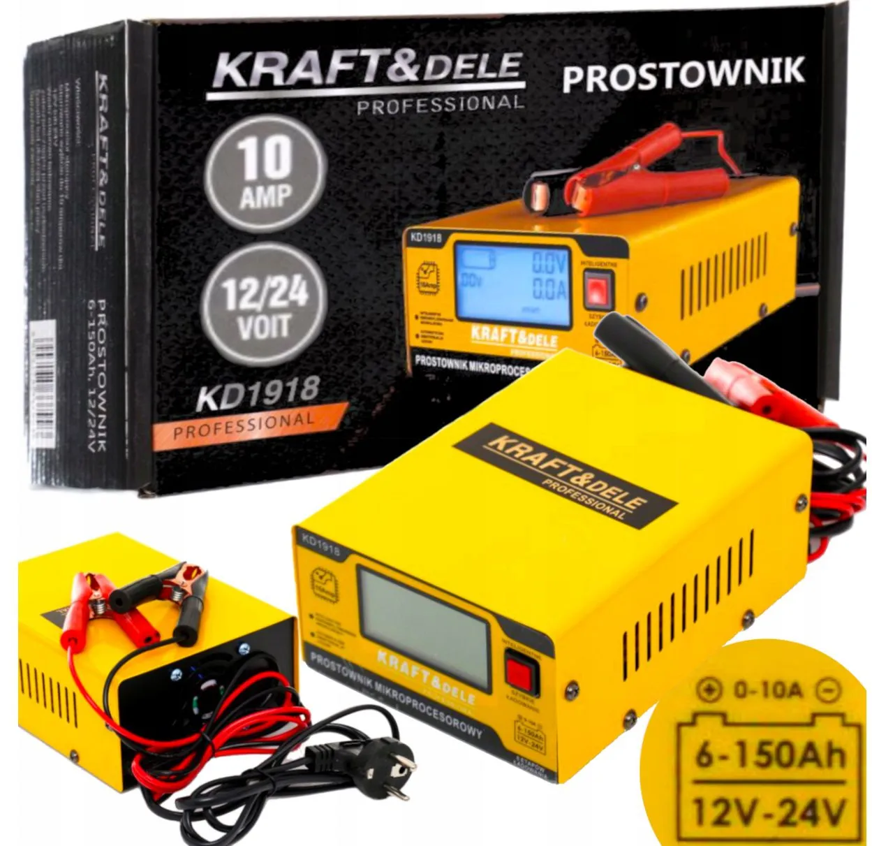 nowoczesny prostownik mikroprocesorowy