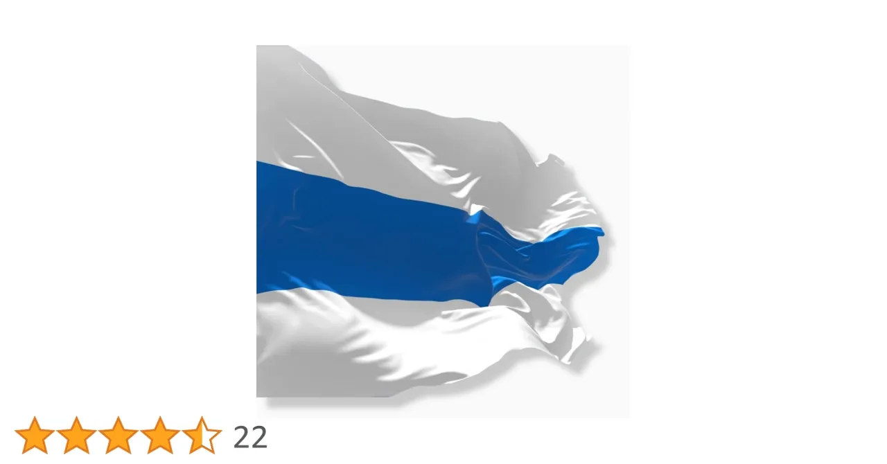 biało niebiesko biała flaga opozycji rosja