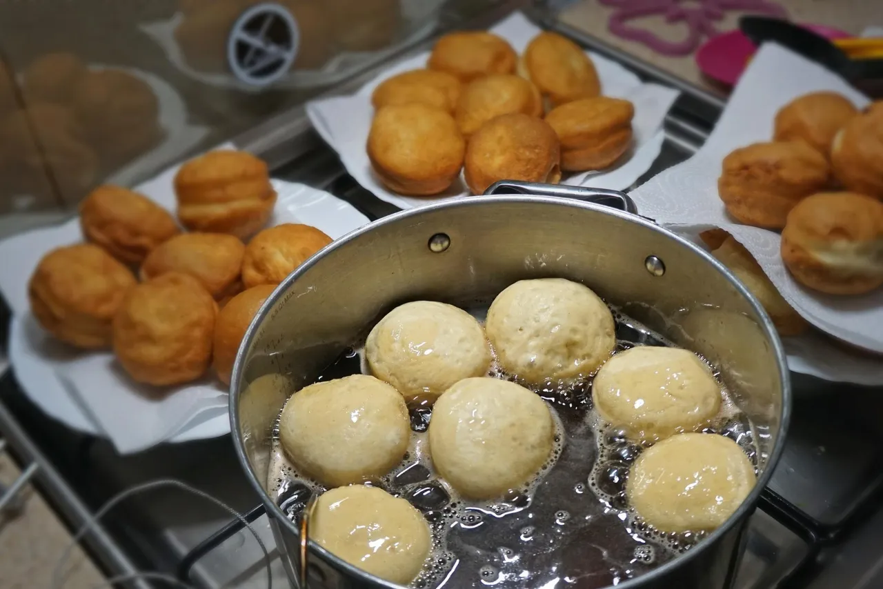 termometr do oleju smażenie pączków