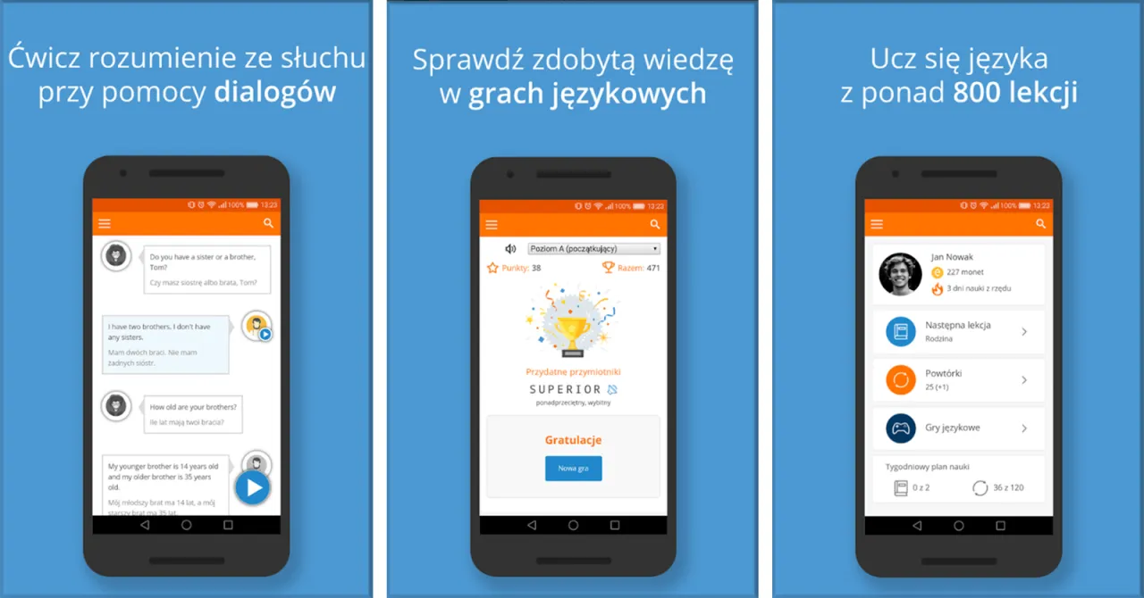 Aplikacje do nauki angielskiego na smartfonie