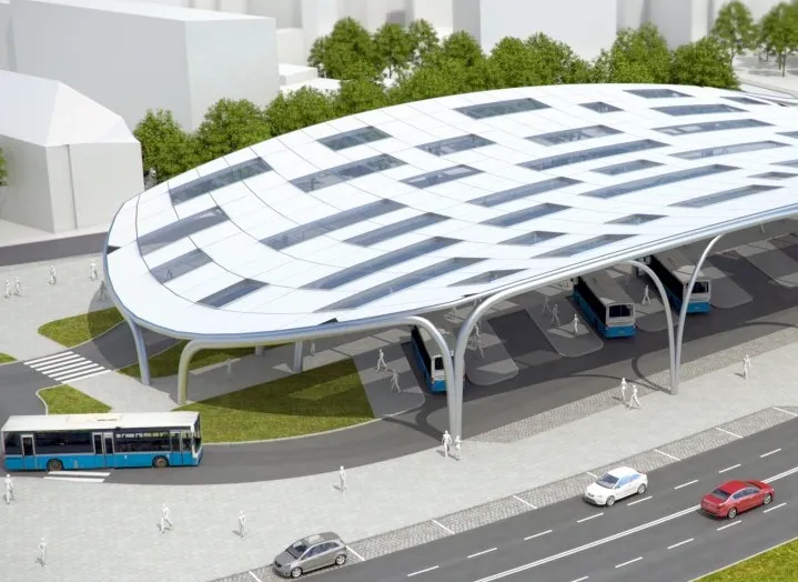 Dworzec Autobusowy Sądowa Katowice autobus na lotnisko