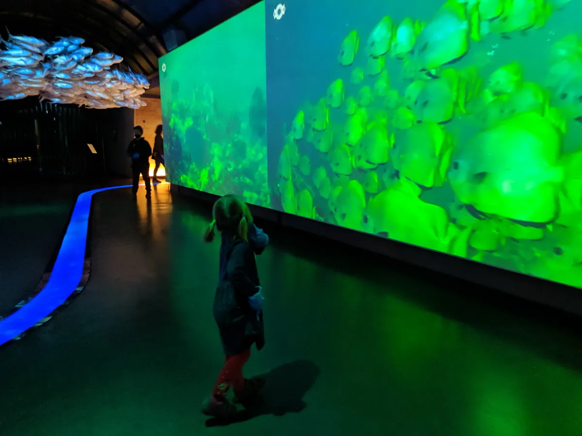Wrocław Hydropolis wnętrze z dziećmi